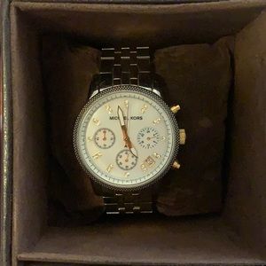 Two Tone Michael Kors Watch